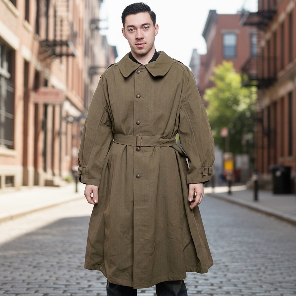 Vintage 1960s French Army Jeep Coat